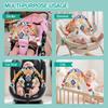 Baby Stroller Arch Toy Soft Cloth Toy Pram Activity Bouncer Toy Sensory Development Arch Newborns Car Seat Toy Fine Motor Skills