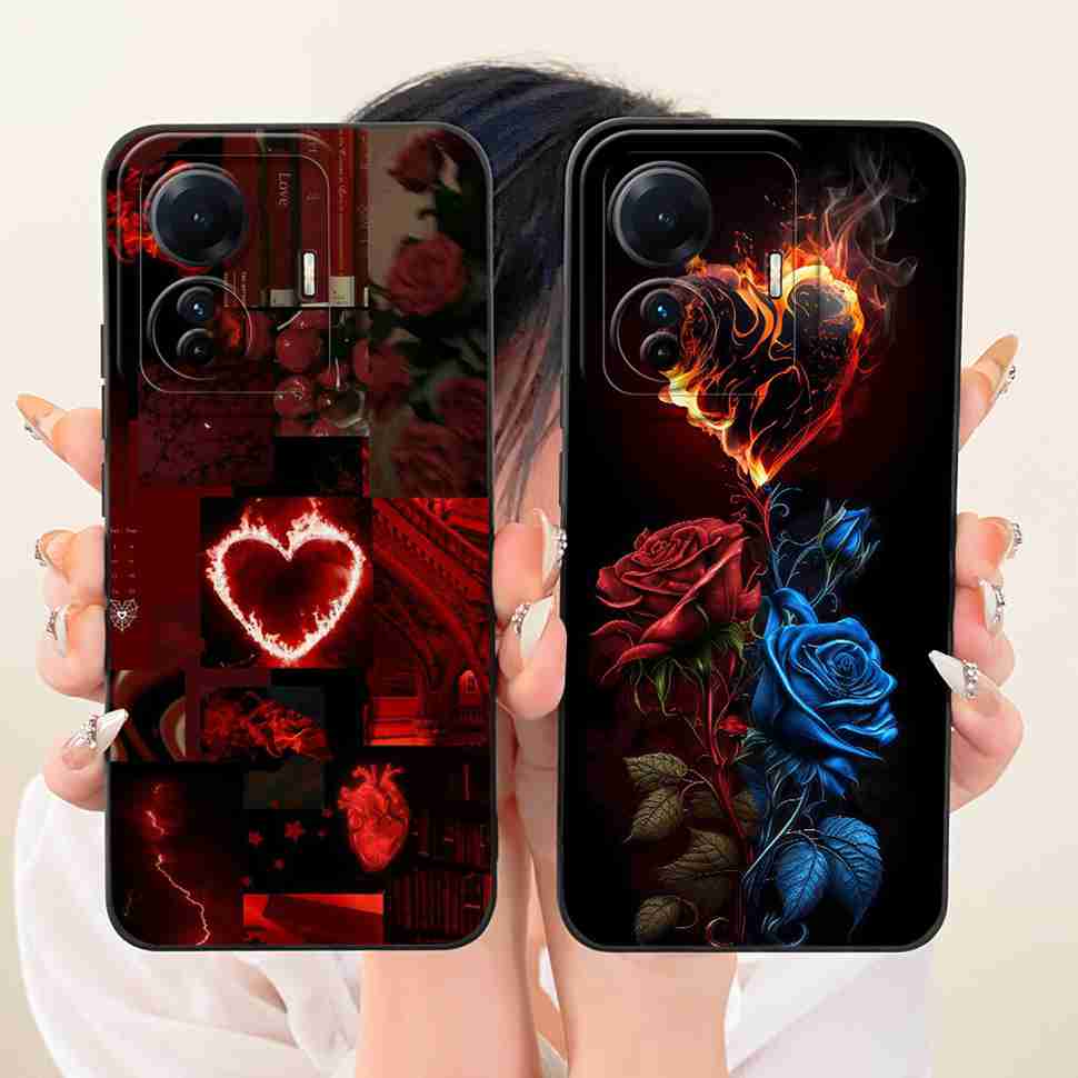 Für vivo S15e 5G V2190A Hülle Bunt Bemalte Blumen Silikonhülle Für Vivo S15e VIVO S15E 5G 6,44" Vollschutz Stoßfänger