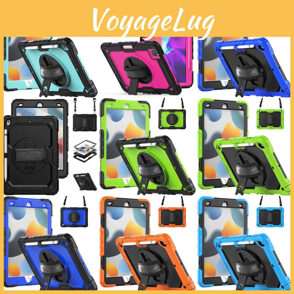 Ipad For Air 11 Case Silicone Anti Fall Rotating Bracket Protective Cover Gift