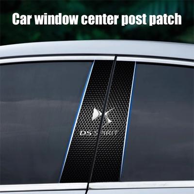 Car Emblem Center Pillar Sticker Auto Door Decorative Stickers For DS SPIRIT DS3 DS4 DS4S DS5 5LS DS6 DS7 DS9 WILD RUBIS E-Tense