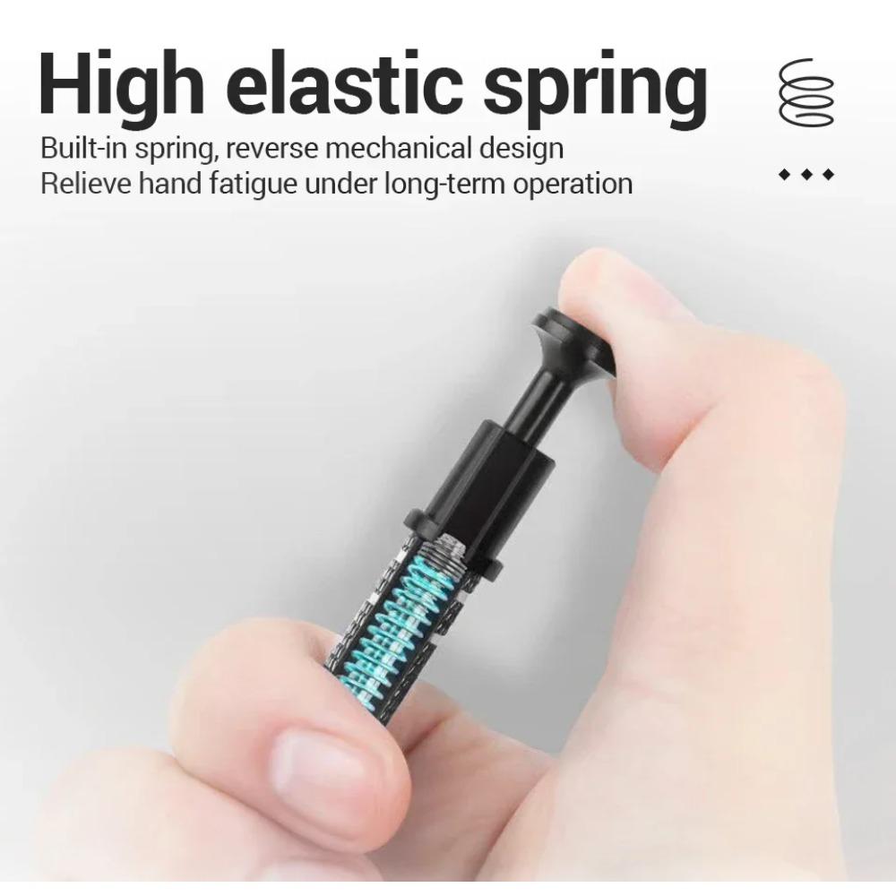 Electronic Component Grabber Four Claw IC Chip Extractor Screw Picker Tweezers Pick Up Tool Metal Grabber Repair Hand Tool