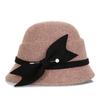 Hat Autumn and Winter New Japanese Women's Pure Wool Special-shaped Warm Fashion Top Hat Handmade Felt Hat