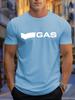 T-shirt Unisex Classica con Logo a Manica Corta Girocollo Casual in Cotone per Streetwear Unisex