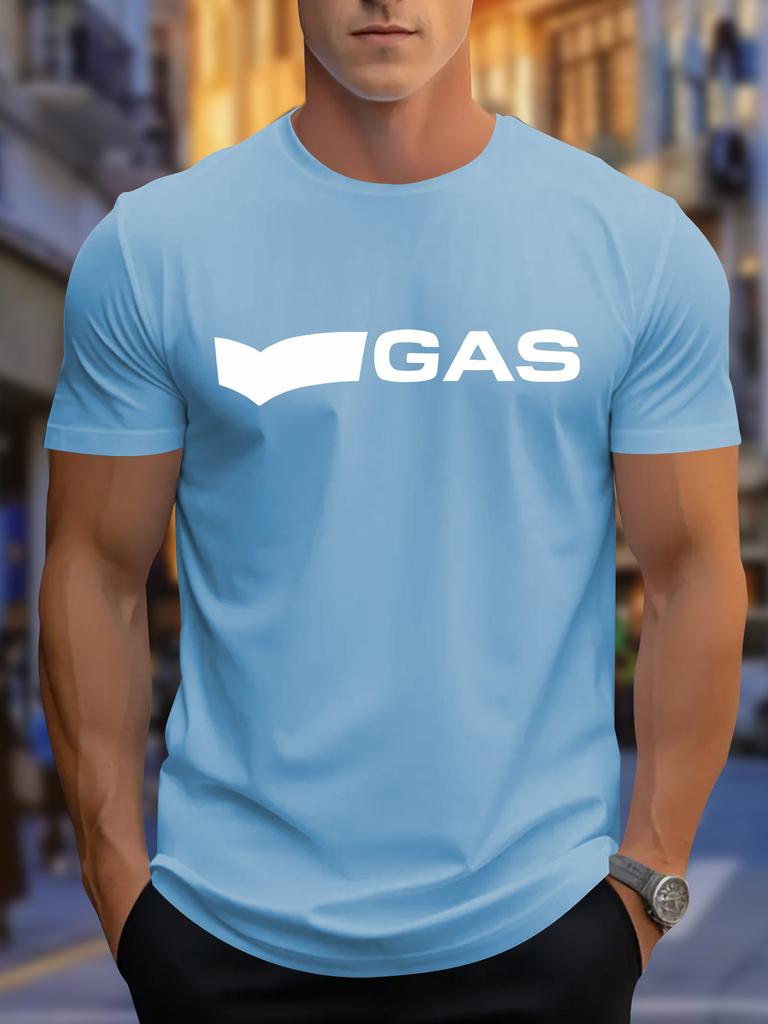 T-shirt Unisex Classica con Logo a Manica Corta Girocollo Casual in Cotone per Streetwear Unisex