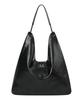 Mucent [Free Pouch] Cats Double Line Eyelet Leather Shoulder Bag Unisex