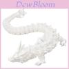3d Night Glow Crystal Dragon Figurine Creative Modern Art Decorative Toy 22cm