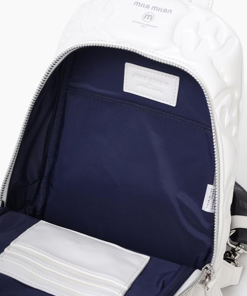 Miramilan Men's Carina One-Shoulder Bag, White