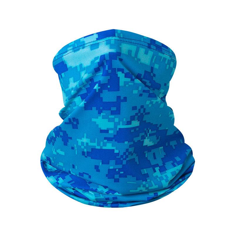 Summer Outdoor Cycling Milk Silk Face Mask: Sun Protection Neck Gaiter, Multifunctional Headscarf, Neck Warmer