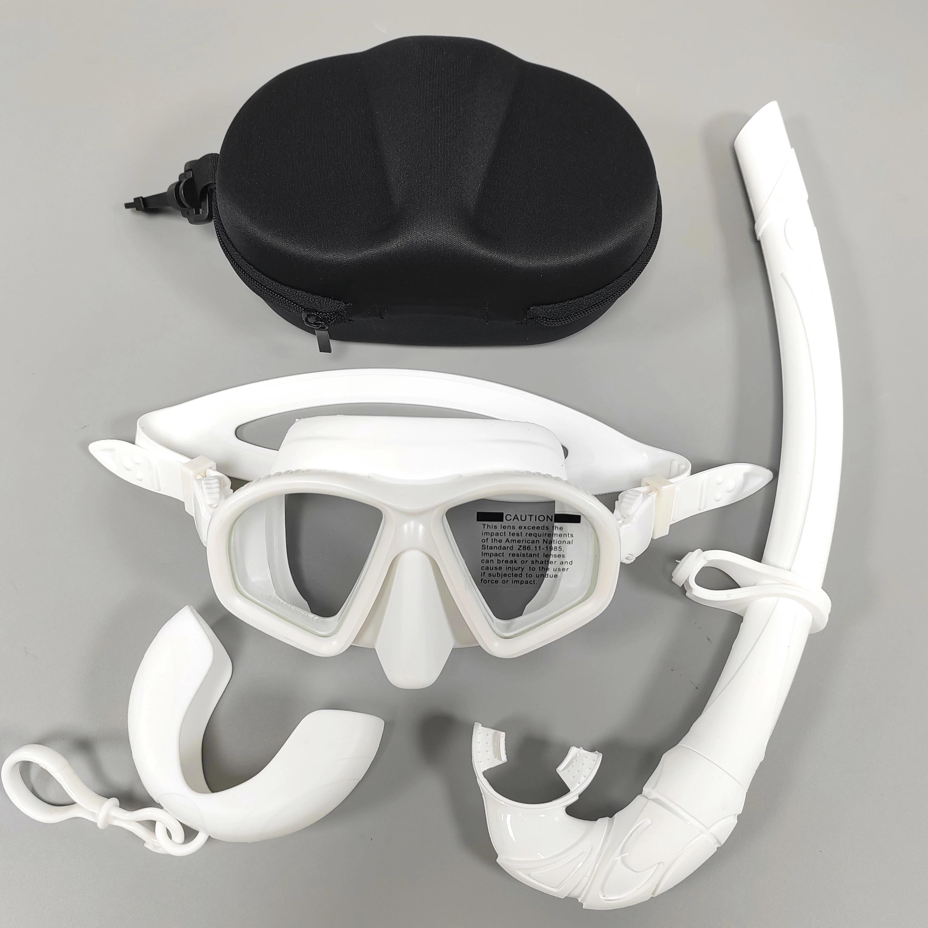 

Маска для подводного плавания Обучение плаванию Экологически чистая вентиляционная трубка из силикагеля Набор масок для обеда