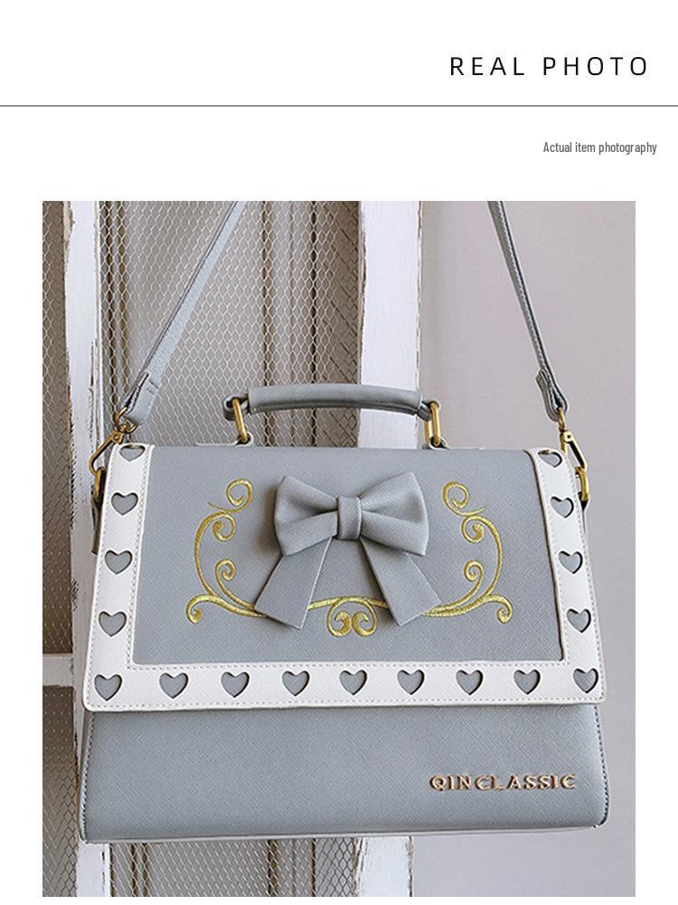 Korean-Style Lolita Crossbody Bag: Fashionable Soft Girl Handbag with Dual Shoulder Wear