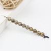Silver Line 6MM Bodhi Seed Beads for DIY Buddhist Wenwan Accessories, New Chinese Style