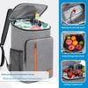Insulated Insulated Backpack Double Shoulder Large Capacity Cooler Bag  Sports