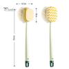 Body Scrubber High density Exfoliating Long Handle Bath Body Scrubber Brush for Bathroom