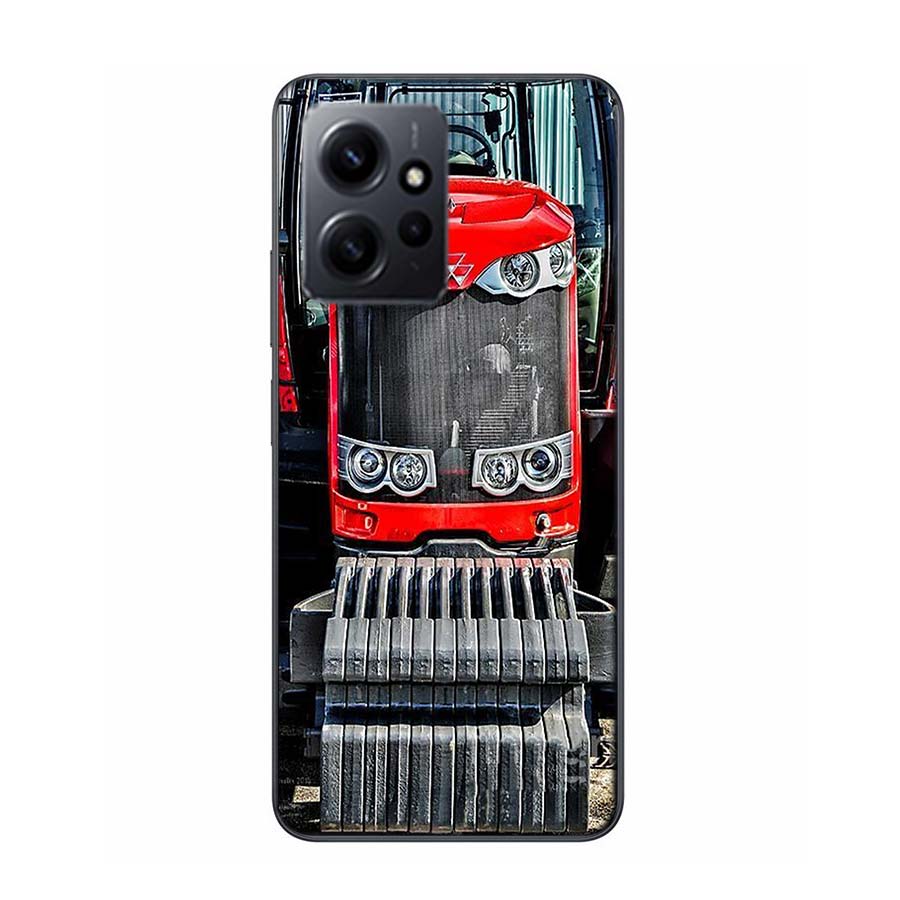 

T-Tractor Farm Phone Case For Redmi 12 13C 12C 15C 9 10 10C Note 13 Pro Plus 14 15 Pro 9T 9C 9A TPU Soft Cover Clear Cell Cases Redmi Note 12 5G
