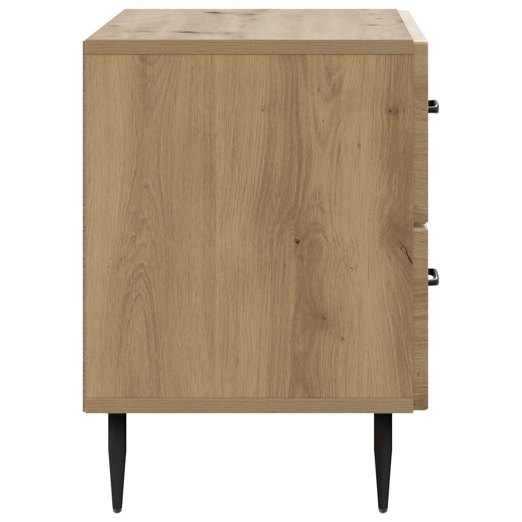 Nightstand Artisan Oak 62 x 34.5 x 47.5 cm Particleboard