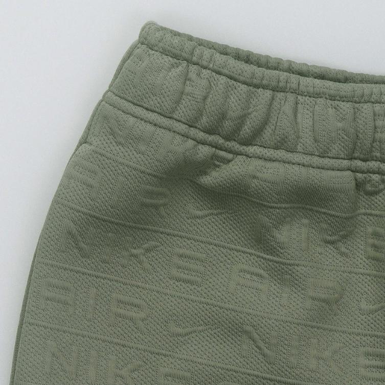 Nike SS24 Knitted Lace Logo Letter Print Casual Shorts Men shorts Gray FN2160-053