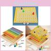 Wooden Multiplication Board Game With Magnetic Tiles For Kids Educational Fun