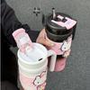 1pc Hello Kitty Stainless Steel Insulated Cup, 900ML Large Capacity Cute Water Cup, Christmas Gift, Car Cup & Portable Coffee Mu
