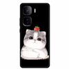 Black Silicone Case For Vivo iQOO Neo 10 Pro Plus Case Cartoon Coque Soft Back Cover For Vivo iQOO Neo 9s Pro Plus Case Funda