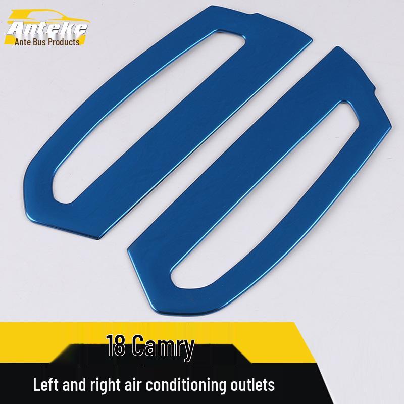 Dekorative Edelstahl-Luftausströmerrahmen für 2018 Camry