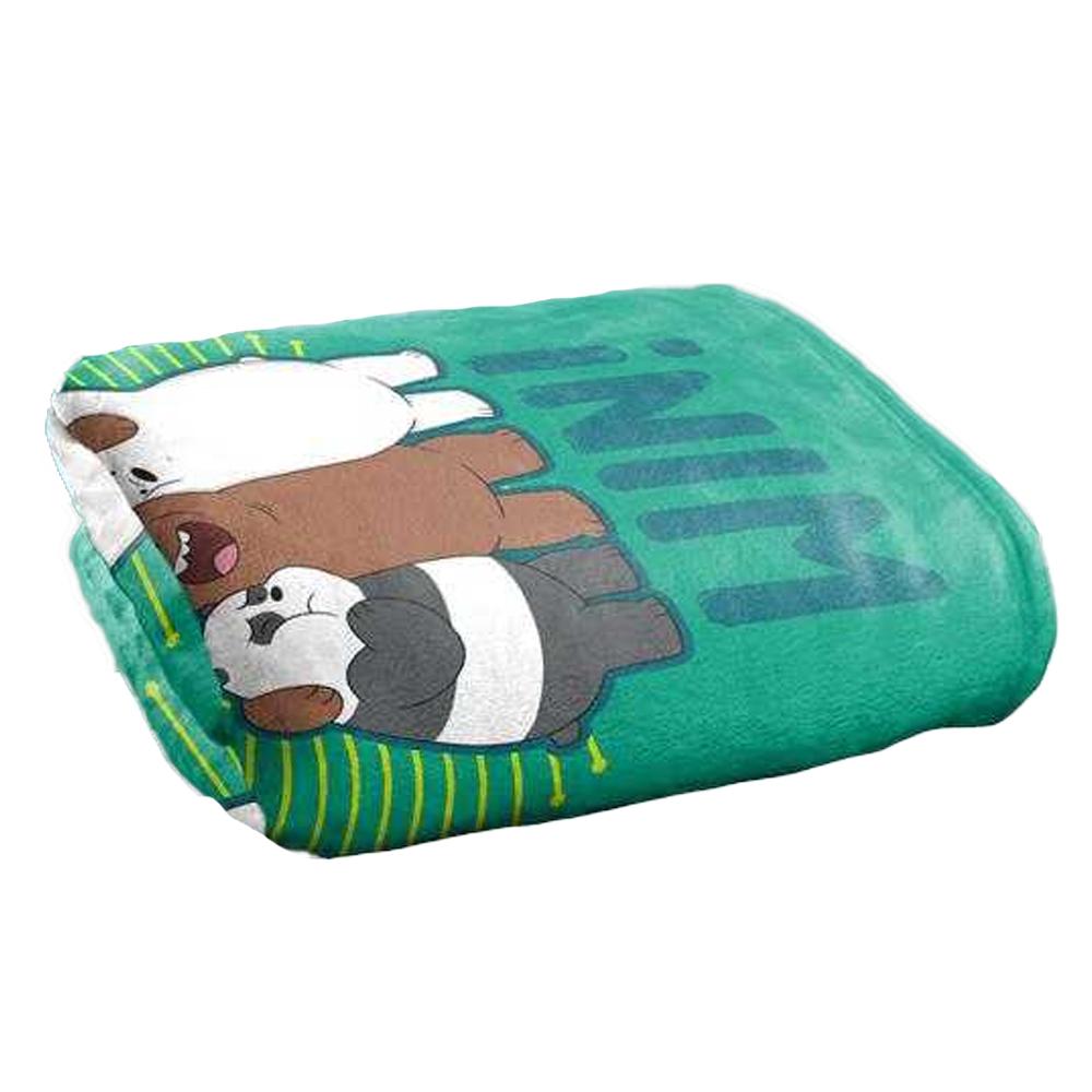 We Bare Bears Win Silky Supersoft Blanket
