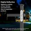 Reflective House Address Sign, Mailbox Post Sign, Reflective Modern House Numbers Address Signs, Mailbox Numbers for Outside, Vertical Plaque,
