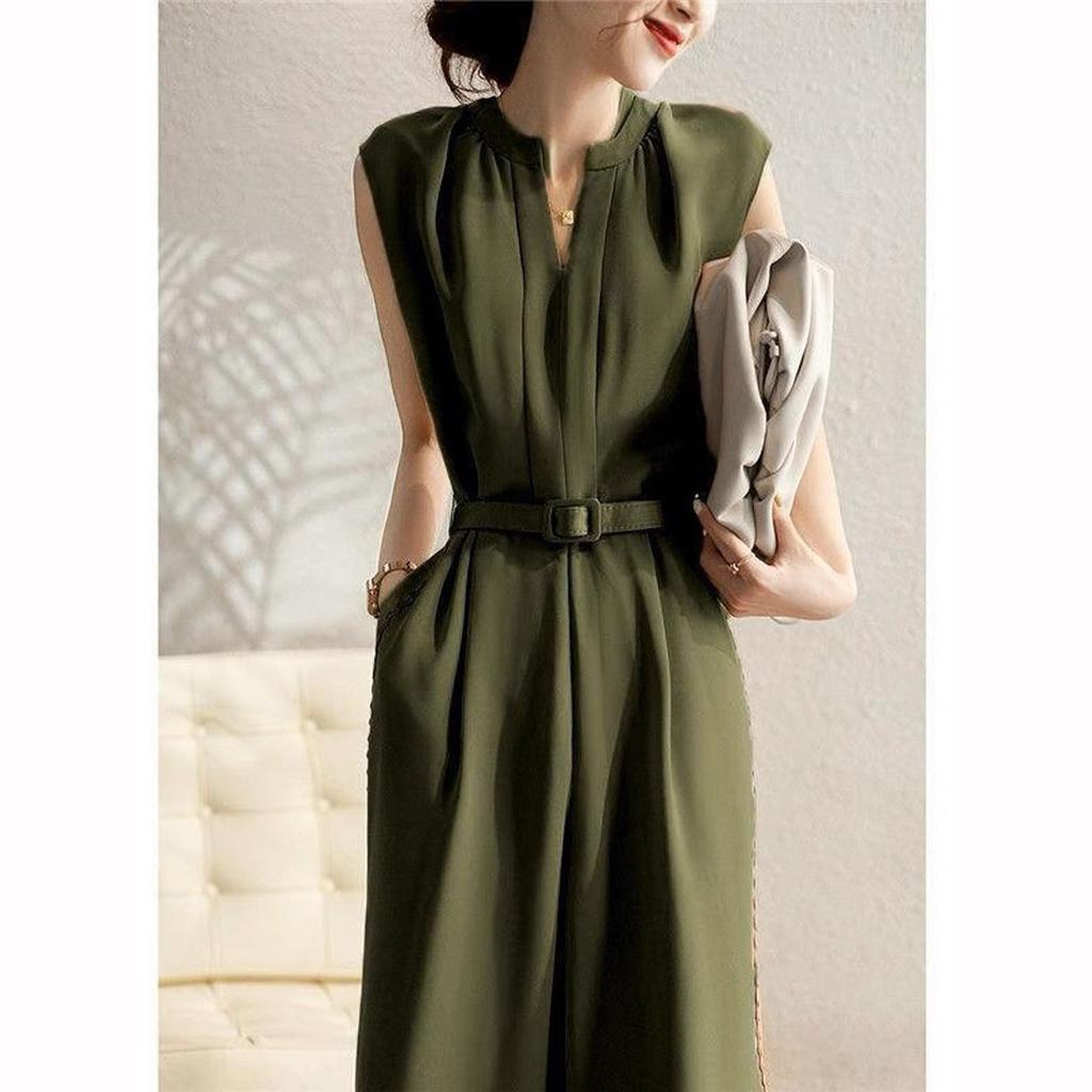 Taillenformender Jumpsuit Damen Sommermode Einfache Hosen Trend