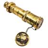 Dollond London Brass Telescope with Leather Case Finish, Magnification