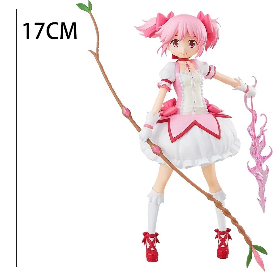 Neue Puella Magi Madoka Magica Aniem Figur Kaname Madoka Magic Girl PVC Anime Actionfiguren Cartoon Modell Weihnachtsspielzeug Geschenk