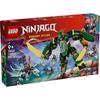 LEGO Ninjago Lloyd's Green Jet Mech Building Set Toy for Kids Ages 9-11, Includes Vehicle and Robot Features