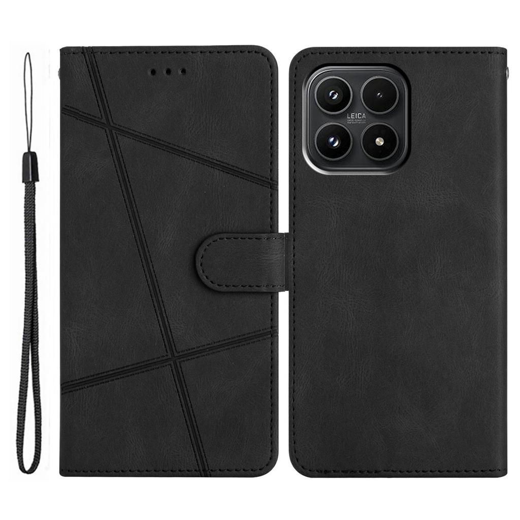 For Xiaomi 17 Case Crazy Horse Texture PU Leather Wallet Stand Phone Cover