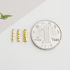 Gold-Plated S925 Sterling Silver Starry Sky Spacer Beads for DIY Pearl Bracelets and Necklaces