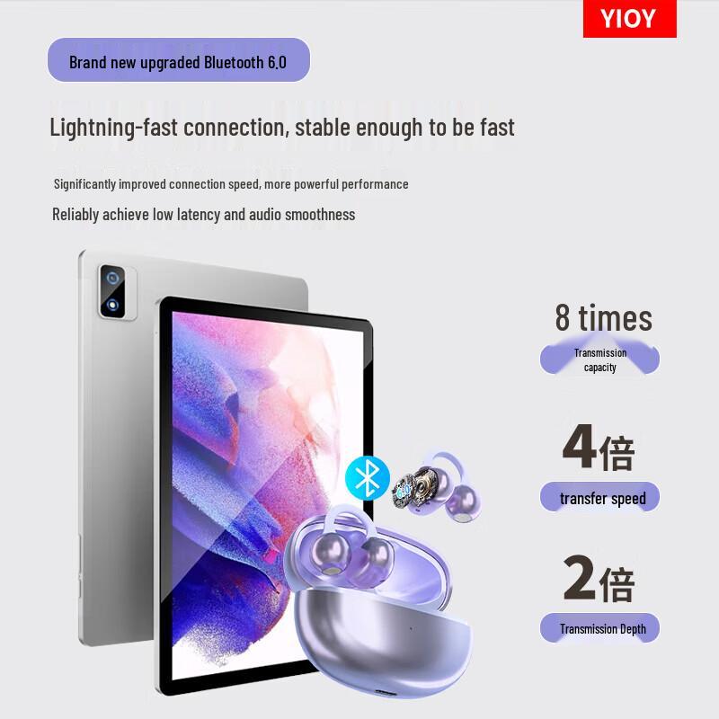 YIOY Z50S Ultra Open-Ear Bluetooth Ear-Clip Headphones