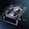Laptop Cooling Pad with 2 Fans Light-Weight Cooler Stand for Notebook