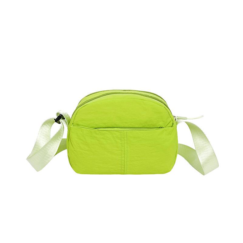 Nylon messenger bag women's new model, women's bag casual shoulder bag light small bag large capacity small cloth bag