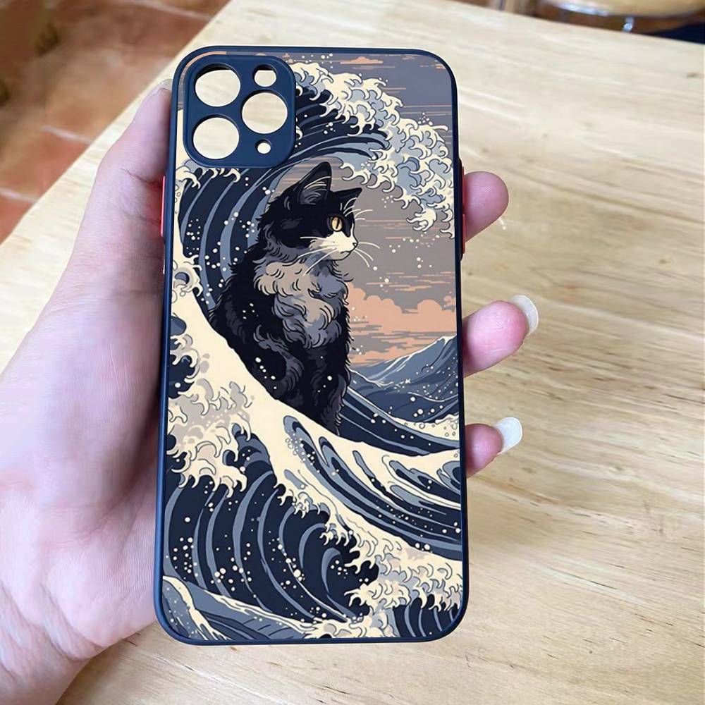 

Япония Токио Осака Канагава Ударопрочный Матовый Чехол Для Телефона Для IPhone 16 15 14 13 12 11 Pro Max X XS MAX Mini iPhone 13pro max