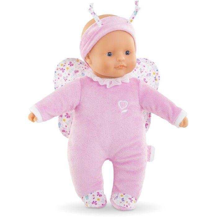 Mon Doudou - COROLLE - Pti' Cœur Papillon - 30 cm - Senteur vanille