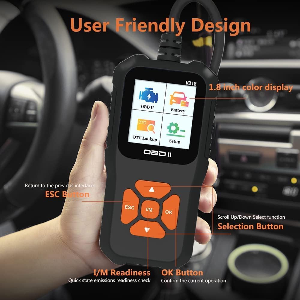 Car OBD2 Scanner Code Reader Engine Fault Code Reader Scanner CAN Diagnostic Scan Tool