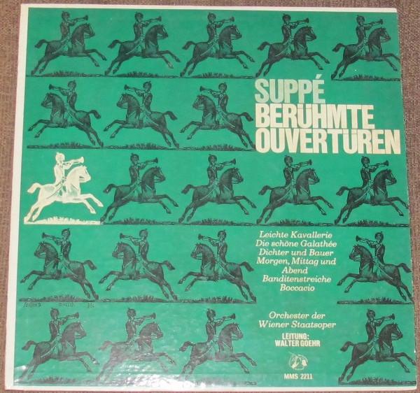 LP Record FRANZ VON SUPPÉ / ORCHESTER DER WIE - Berühmte Ouvertüren MMS2211 Musical Masterp Germany Classical Used