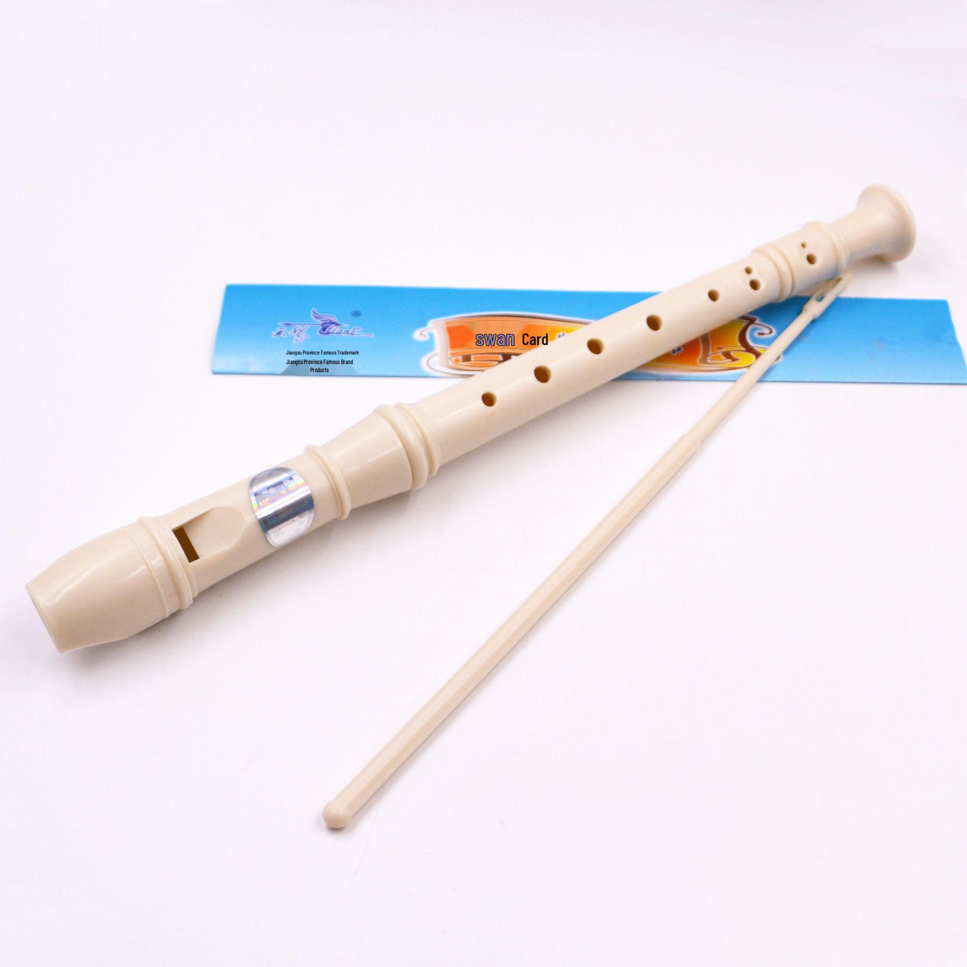 

Swan 6-Hole & 8-Hole German Soprano Recorder for Beginner Students and Classroom Practice
