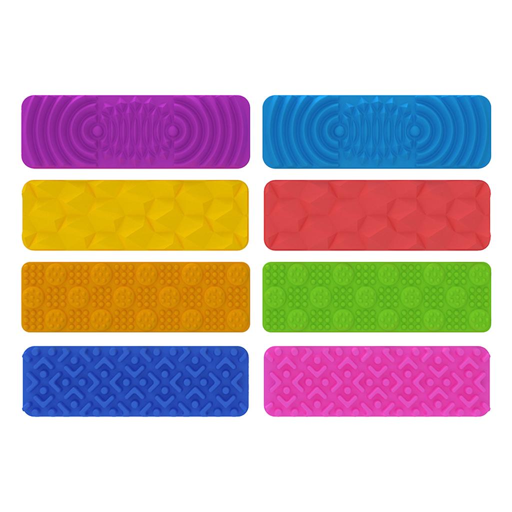 Silicone Texture Suction Cup Sensory Toy for Stress Relieve with Strong Adhesion for Office Home Bathroom Kitchen Supply