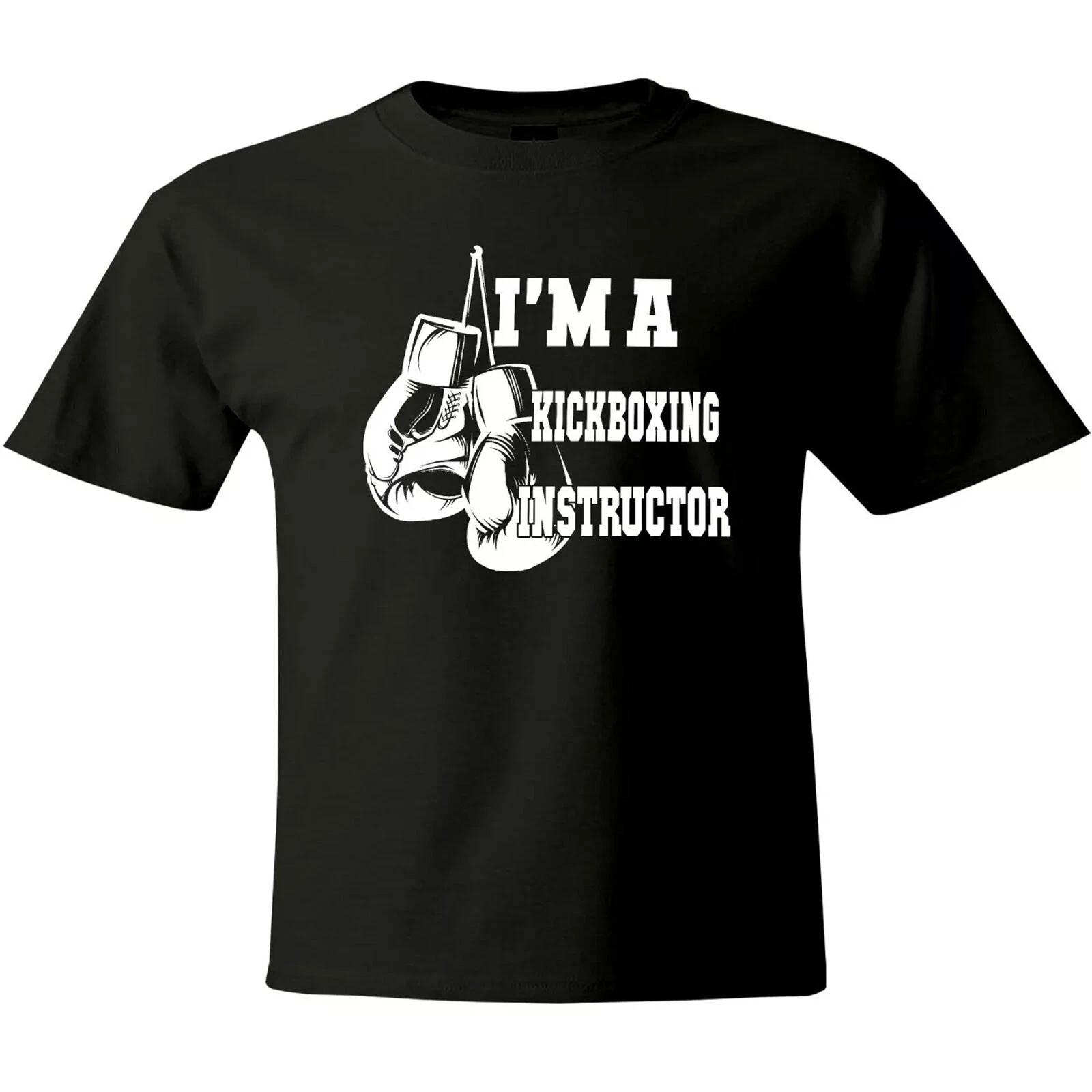 

I m a Kickboxing Instructor Mens Unisex T-Shirt Kickboxer Combat Fighting Shirt 2XL