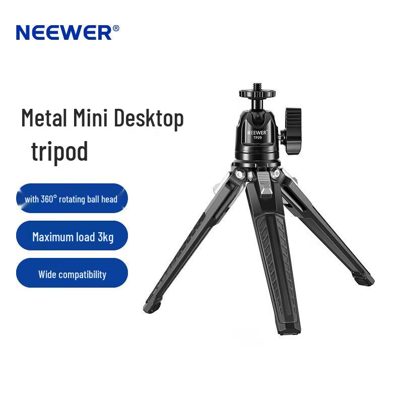 NEEWER TP29 Mini Metal Desktop Tripod