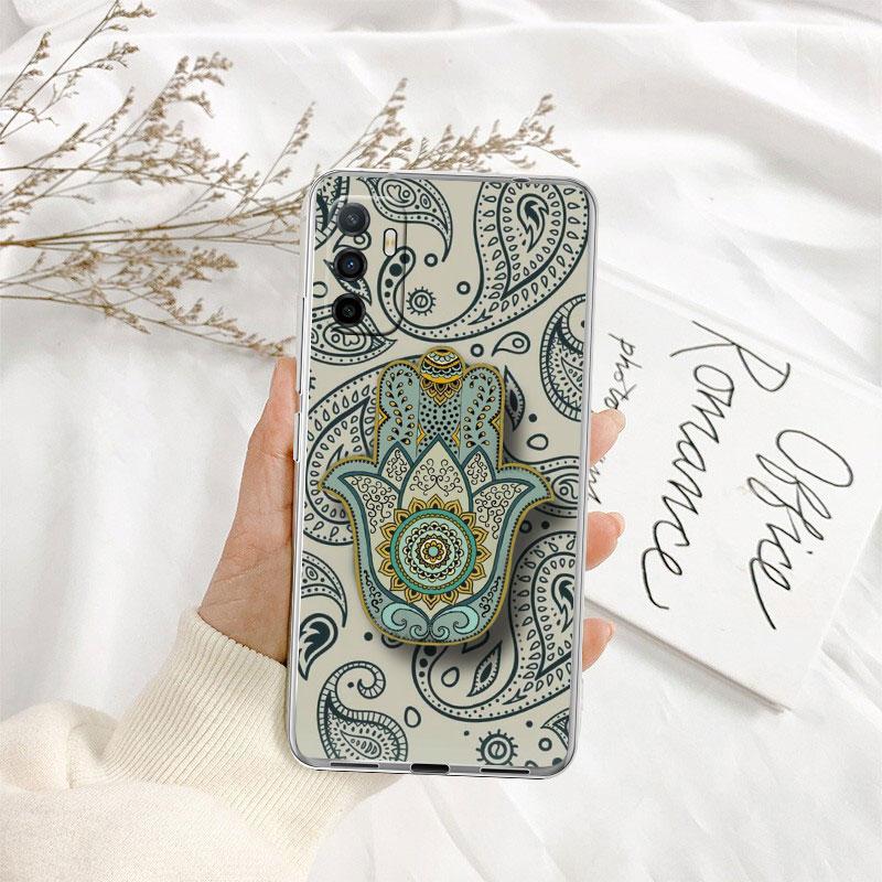 Hamsa Hand Amulet Psychedelic Case for Motorola G10 G20 G30 G31 G32 G34 G35 G41 G42 G50 G51 G52 G55 G60 G60S G62 G71 G72 G75