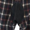 SUNSEA Made in Japan Wool Blend check Long pants 1 Black series Men's Used