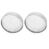 2Pcs RV Furnace Vent 2.8in Round Stainless Steel Flying Bug Cover Camper Heater Exhaust Vent Mesh Sc