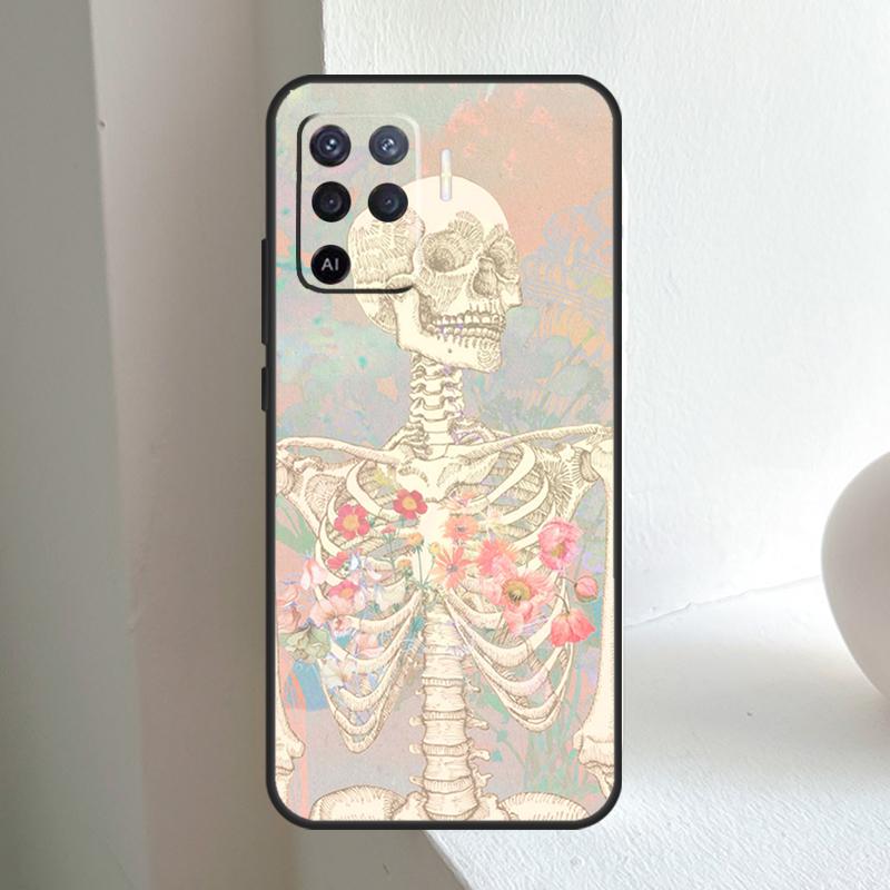 Medical Skeleton Anatomy For OPPO A6 A5 Pro A15 A17 A77 A16 A76 A96 A18 A38 A58 A78 A98 A54 A74 A94 A40 A60 A80 Case
