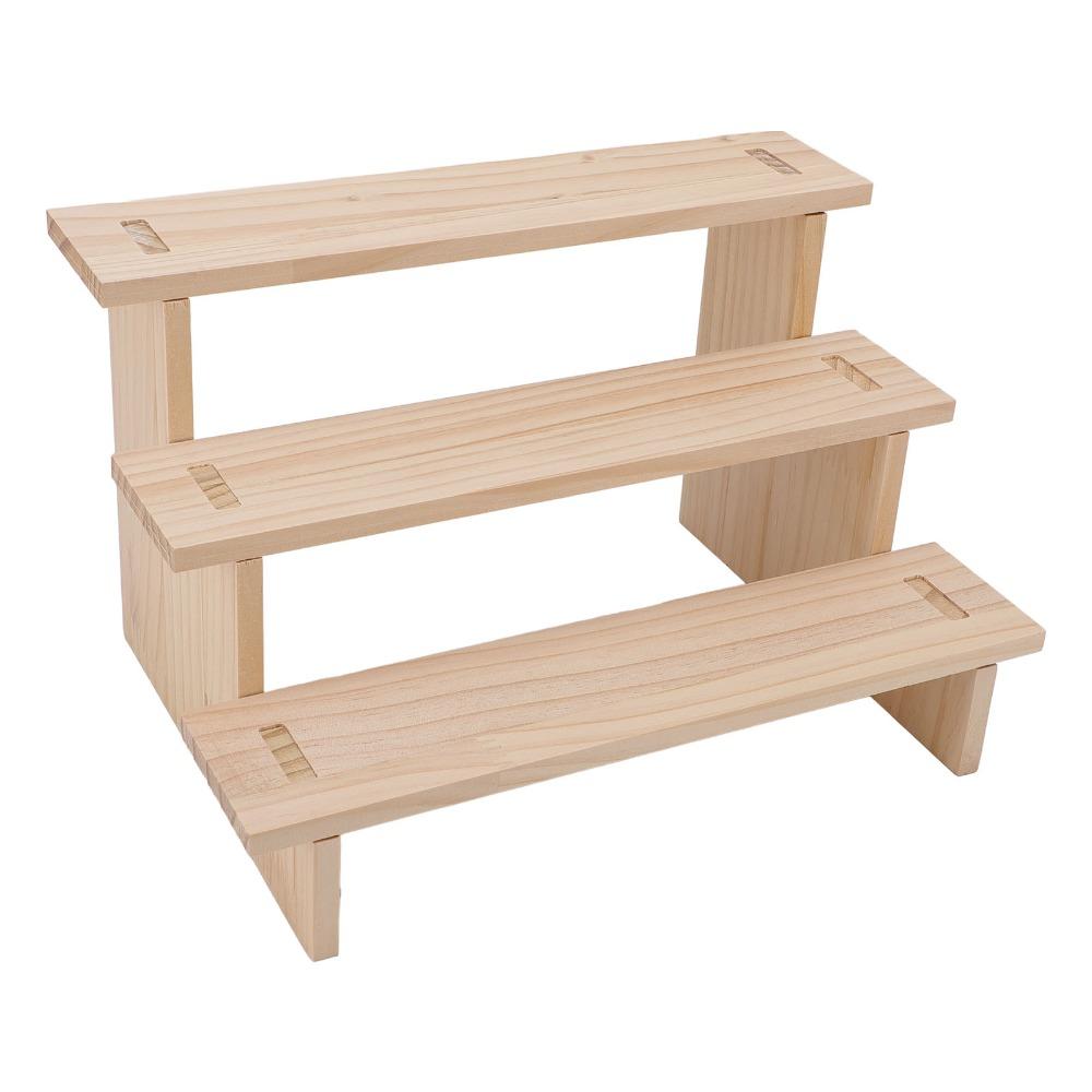 3 Tier 3 Tier Display Shelf Multifunctional Dessert Display Stand  Cabinet Storage