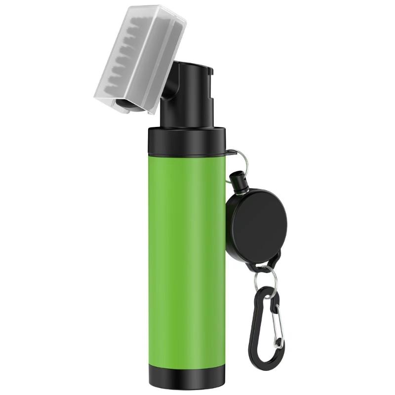 Durability Plastic Golf Club Cleaner Brush Compacts Golf Cleaning Scrubber for Effective Training Gear Maintenance