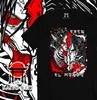 Japanese Anime Attack on Titan Print T-shirt Men's Women's Overszied Casual Cotton Short Sleeves Wit Studio Anime Men's Clothing